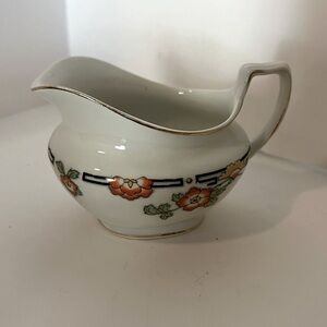 Alfred Meakin England The Senate Vintage Creamer And  Sugar Bowl With Lid Set